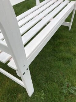 SenS-Line Friesen Tuinbank - Hout - Wit -Tuinmeubilair Verkoopwinkel 899x1200 4