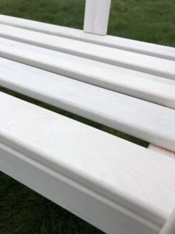 SenS-Line Friesen Tuinbank - Hout - Wit -Tuinmeubilair Verkoopwinkel 899x1200 5