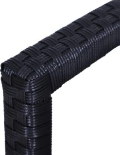 Outsunny Polyrotan Tuinbank 2-zits Parkbank Bank Staal Zwart 867-022 15 Outsunny Polyrotan Tuinbank 2-zits Parkbank Bank Staal Zwart 867-022 -Tuinmeubilair Verkoopwinkel 931x1200